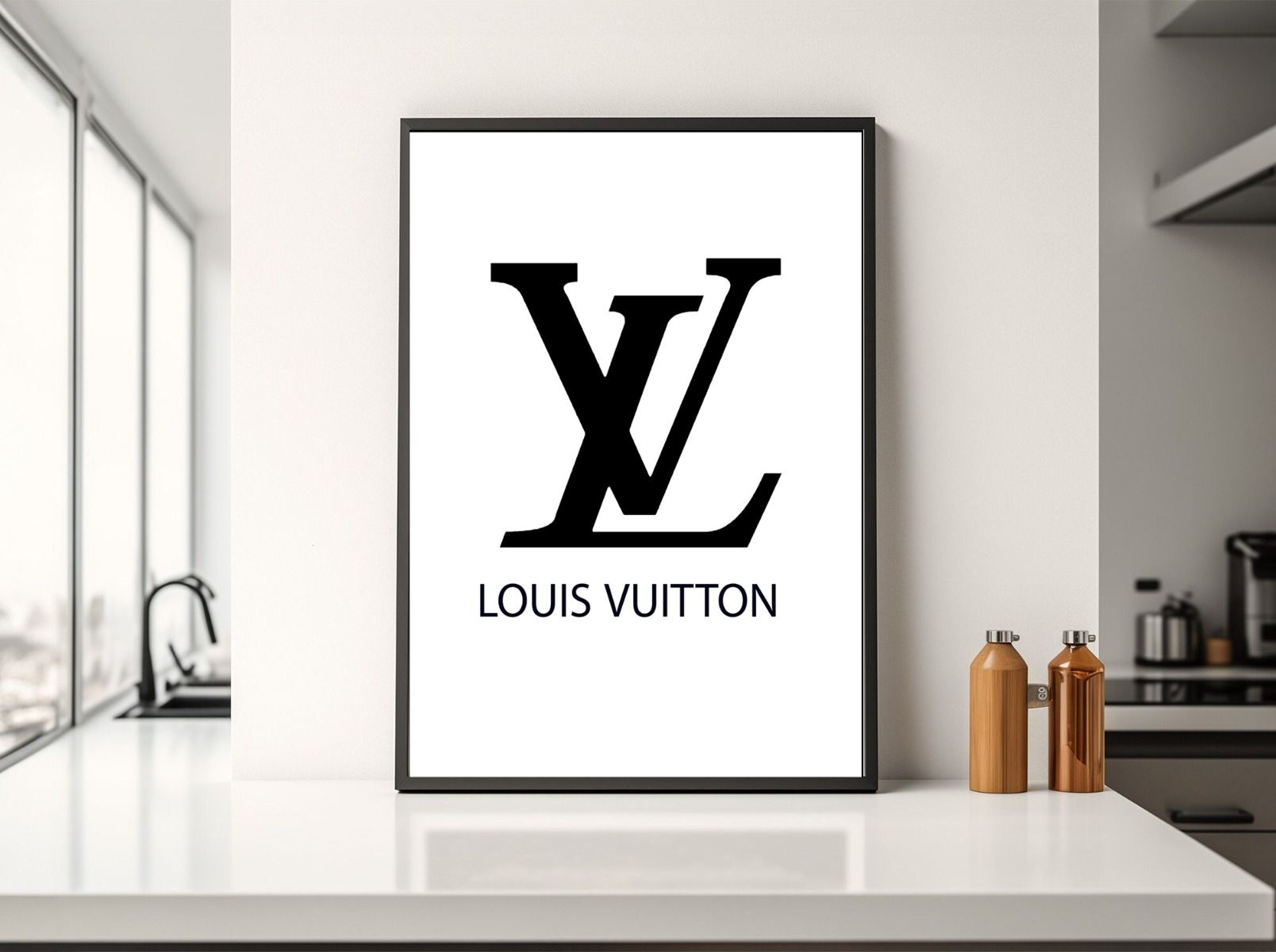 Poster – LOUIS VUITTON / Black